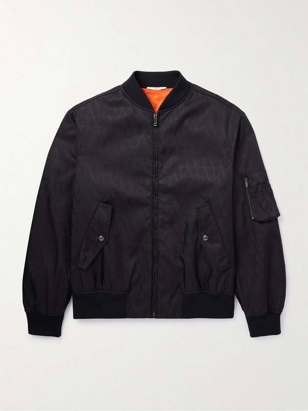 발렌티노 남성 봄버 자켓