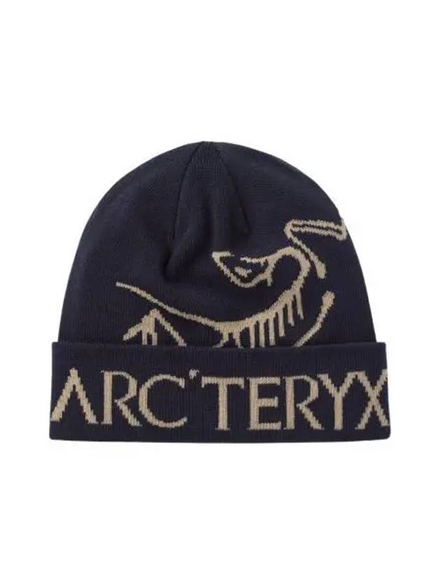 아크테릭스 버드 워드 토크 블랙 사파이어 Arc'teryx Bird Word Toque Black Sapphire