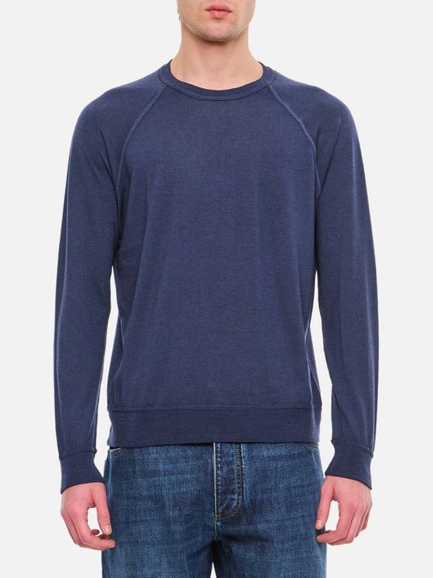 Drumohr Crewneck Cotton Sweatshirt