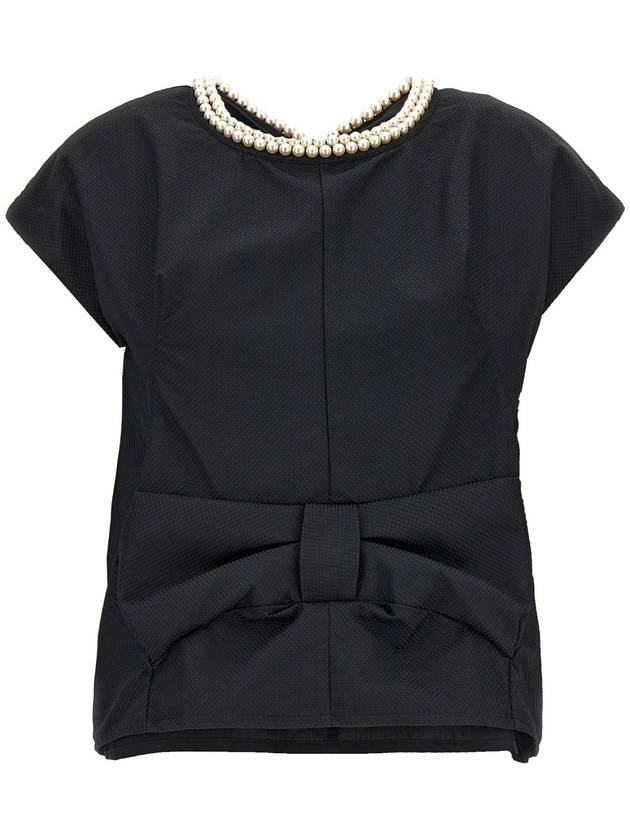 JUNYA WATANABE 진주 인서트 탑 JMB003S241