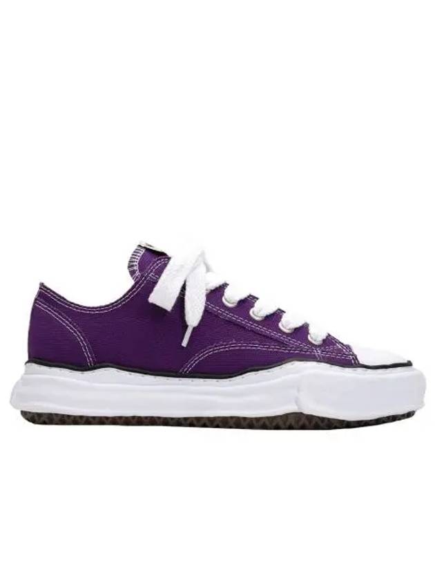 메종 미하라 야스히로 피터슨 OG 솔 캔버스 로우 스니커즈 퍼플 Maison Mihara Yasuhiro Peterson OG Sole Canvas Low Sneakers Purple