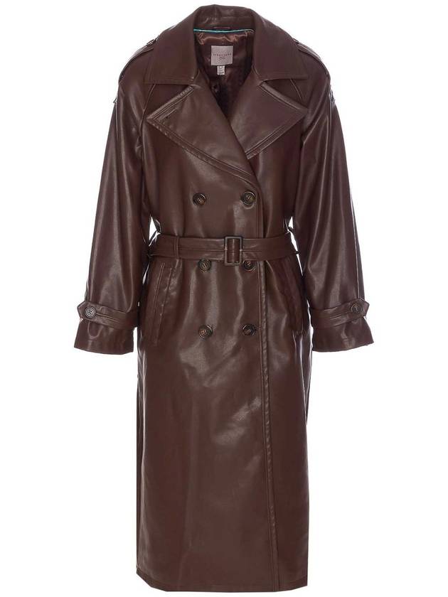 Urbancode Coffee Faux Leather Jacket