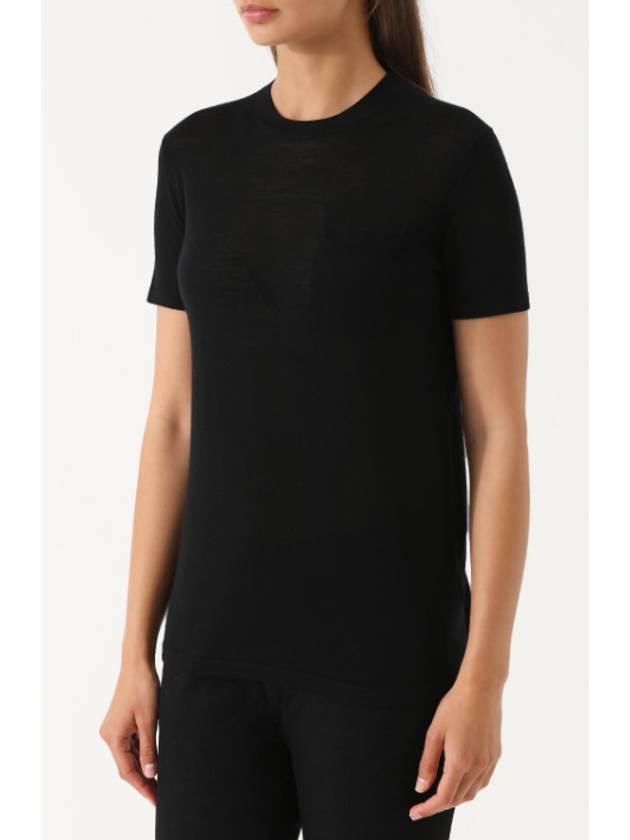 알렉산더왕 Alexander Wang Silk Knit Crewneck Tee