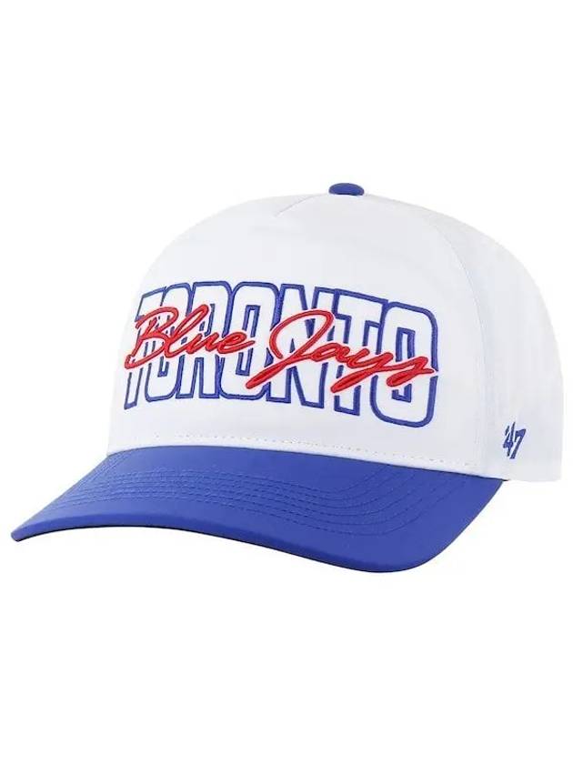 47브랜드 1079577 MLB 토론토 블루제이스 Lineman Hitch 캡모자 원사이즈 화이트