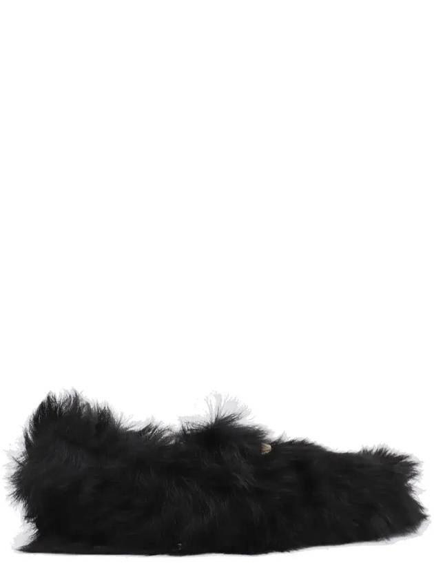 Tod's 인조 퍼 슬립온 뮬 XXW42L0IT30TY4_B999