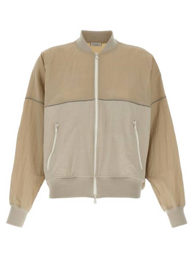 25SS 브루넬로 쿠치넬리 후드 티셔츠 MH827VE706C9732 Beige