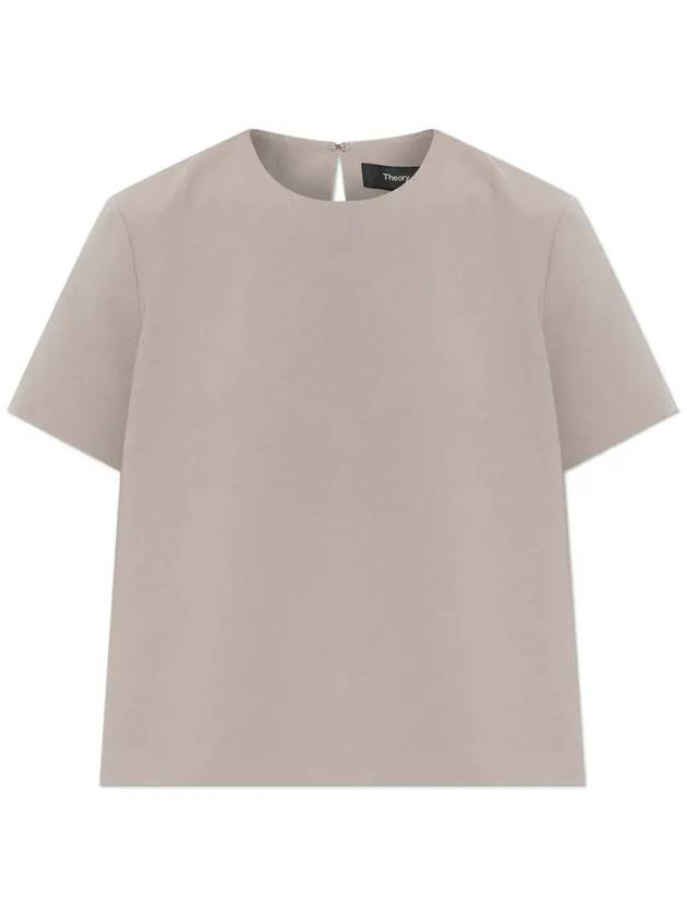 띠어리 애드미럴 크레이프 A라인 탑 O0709510_P3A