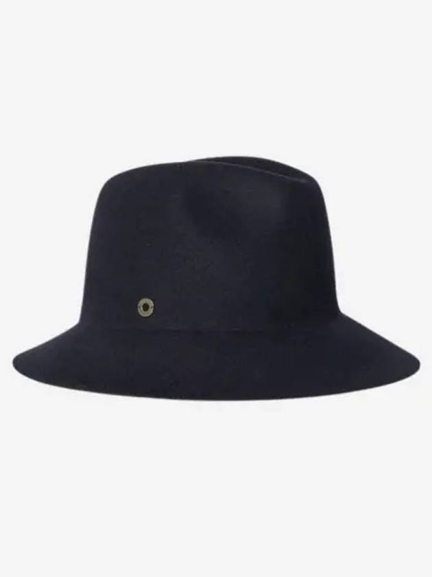 W 로로 피아나 헤어 헤어 베이비 캐시미어 마이 져니 햇 블루 네이비 W Loro Piana Hare Hair Baby Cashmere My Journey Hat Blue Navy