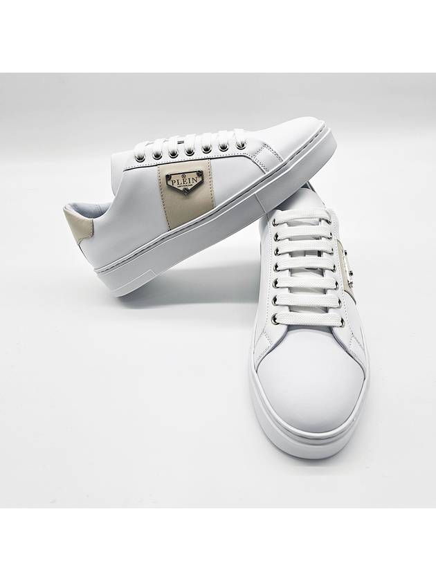 필립 플레인 로우탑 스니커즈 Triangle Plein