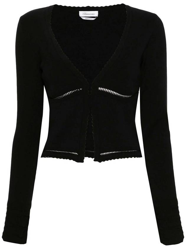 Blumarine Cardigan In Maglia