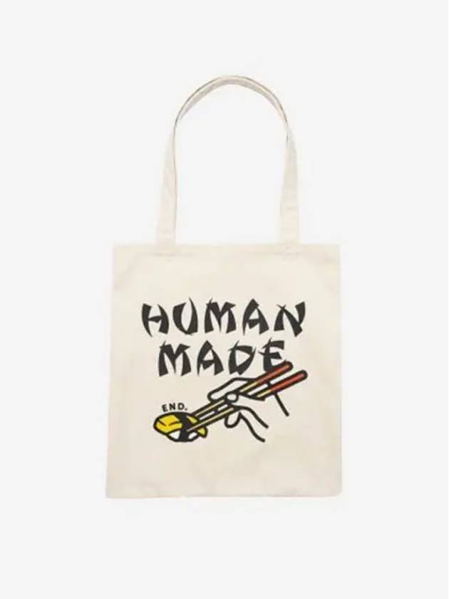 휴먼 메이드 x 엔드 스시 토트백 화이트 Human Made x END. Sushi Tote Bag White