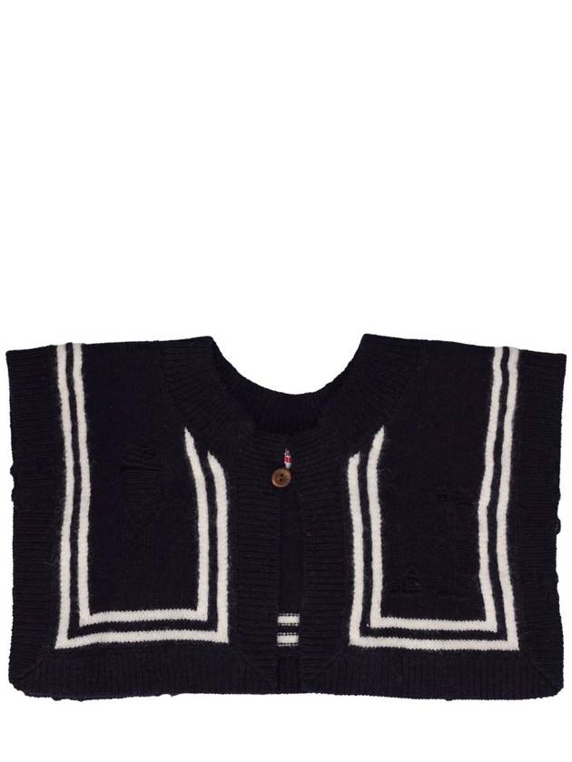NB01 찰스 제프리 러버보이 남성 넥타이 Sailor lambs wool collar 77I YKM006