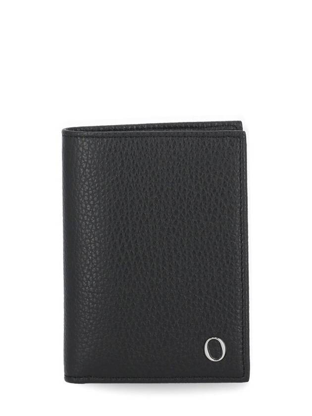 Orciani 로고 플라크 세로형 지갑