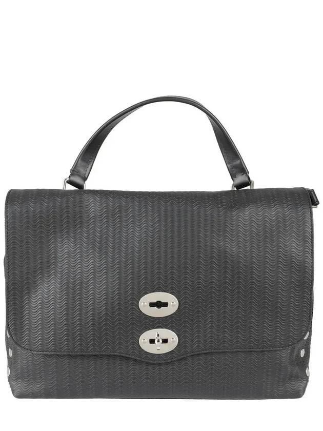 자넬라토 미디엄 포스티나 웨이브 모티프 토트백 0680100080000M_Z0001