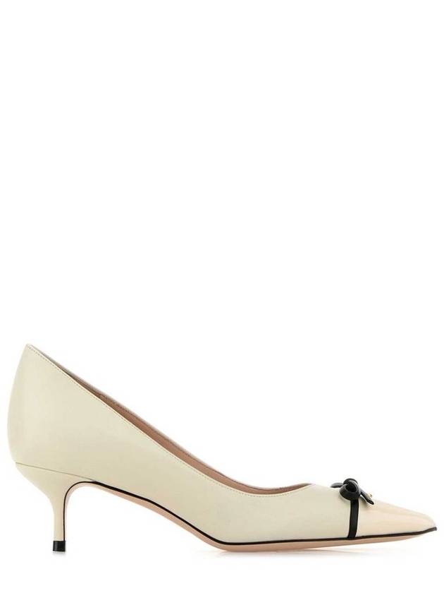 발렌티노 보우 디테일 포인티드 토 펌프스