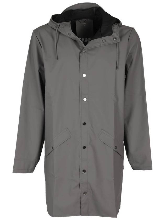 레인즈 드로스트링 후드 코트