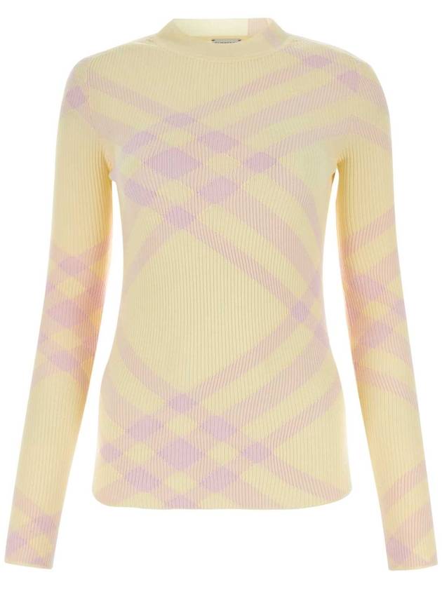 24SS Burberry Embroidered 울 스웨터 8080881 B8685