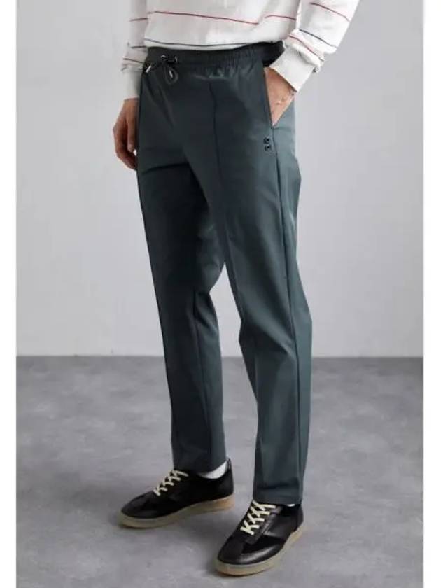 4216951 Ron Dorff LIGHT CITY PANTS Trousers army green