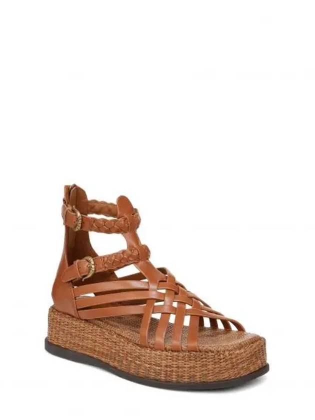 우먼 샘에델만 SAM EDELMAN Nicki 앵클 스트랩 플랫폼 샌달 샌들 새들 Se 10134946