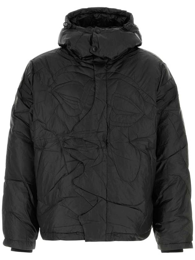 24FW 키드슈퍼 블랙 polyester 다운 자켓 AW24OW15 블랙