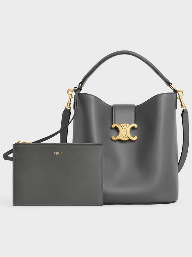 24FW CELINE 셀린느 미디엄 루이즈백 부드러운 카프스킨 앤트러사이트 그레이 116613FX9.10AN