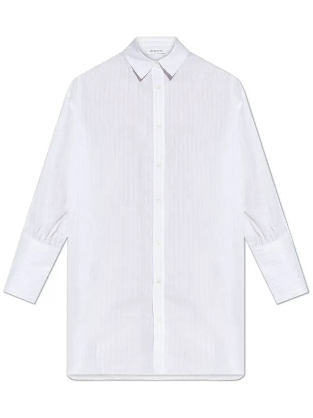 아니네 빙 레이크 스트라이프 셔츠 드레스 A0210562_MTL310MULTI