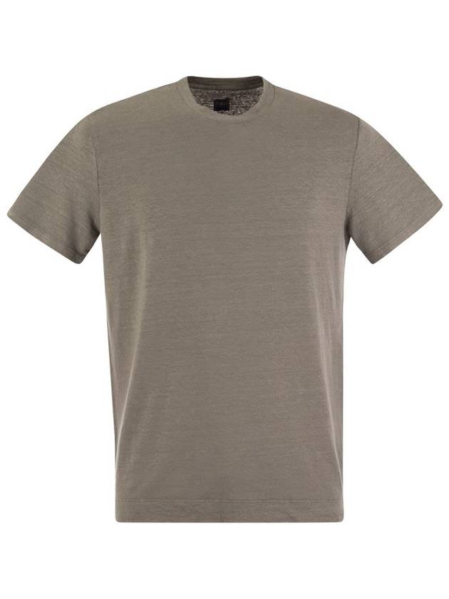 24SS FEDELI Linen flex T shirt 7UED0151176