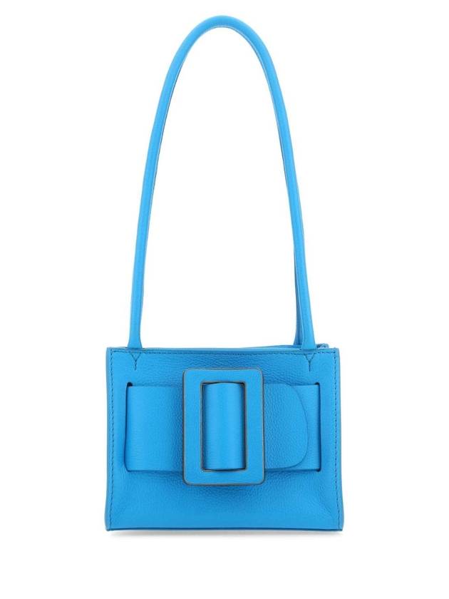 BOYY BOBBY18SOFT HAWAII 라이트 블루 가죽 바비 18 소프트 숄더백