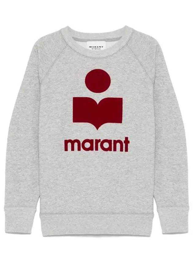 25SS 이자벨마랑 에뚜왈 밀리니 맨투맨 티셔츠 그레이 SW0160FA A1M07E GYRD