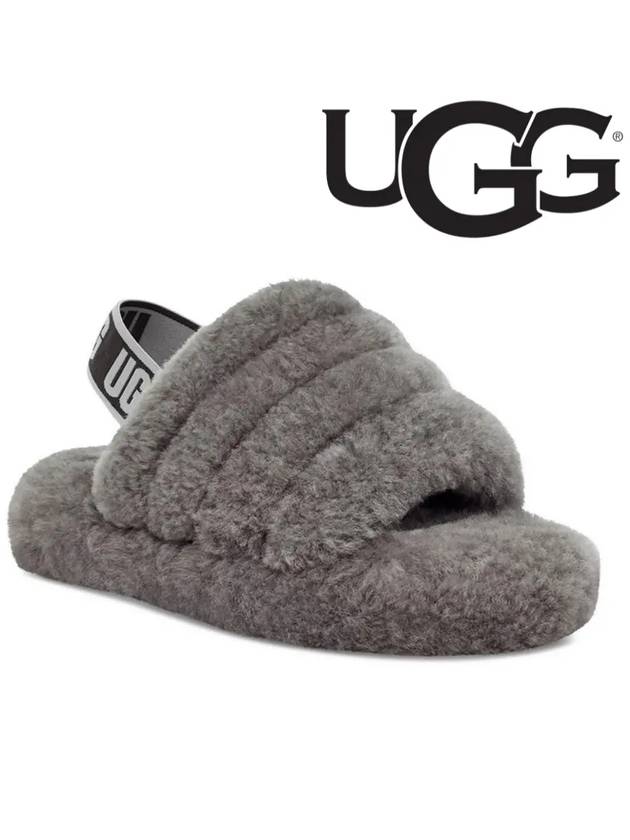 미국 UGG 어그 플러프 예 샌들 슬리퍼 GS 여성착용