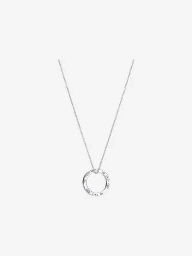 티파니 앤 코 1837 서클 펜던트 미디움 스털링 실버 Tiffany & Co. 1837 Circle Pendant Medium Sterling Silver