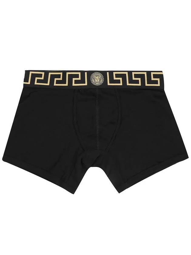 베르사체 AU10028 1A10011 A80G 그레카 보더 롱 트렁크 남성 언더웨어