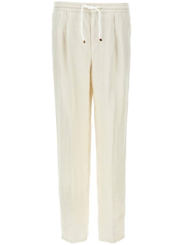 BRUNELLO CUCINELLI M243DE1710C5797 Linen trousers