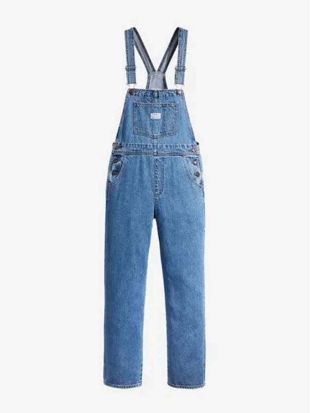 리바이스 우먼 빈티지 오버롤 미디엄 인디고 Levi's Women Vintage Overalls Medium Indigo