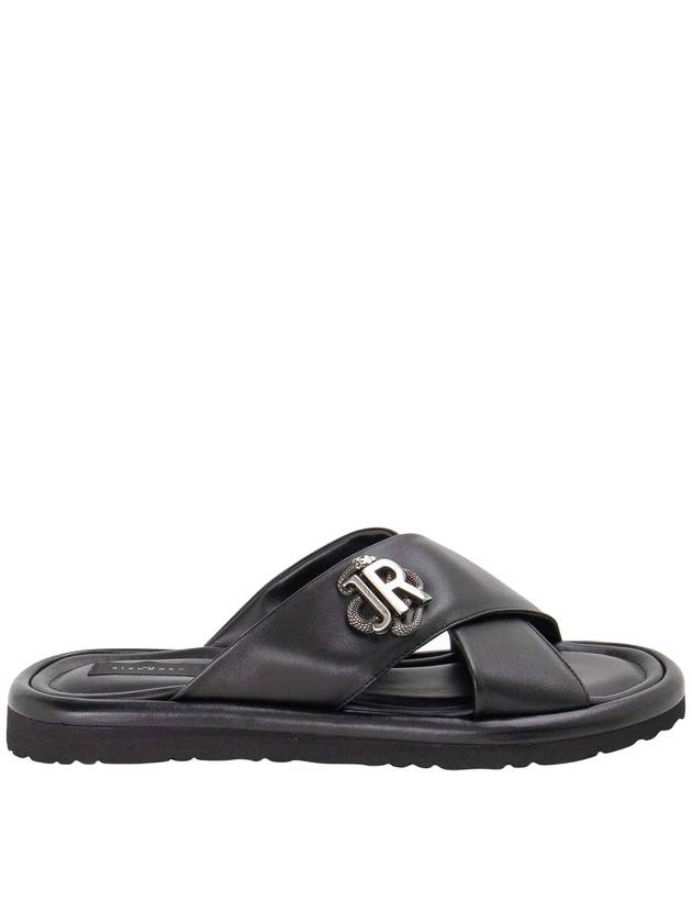 John Richmond Logo Slippers