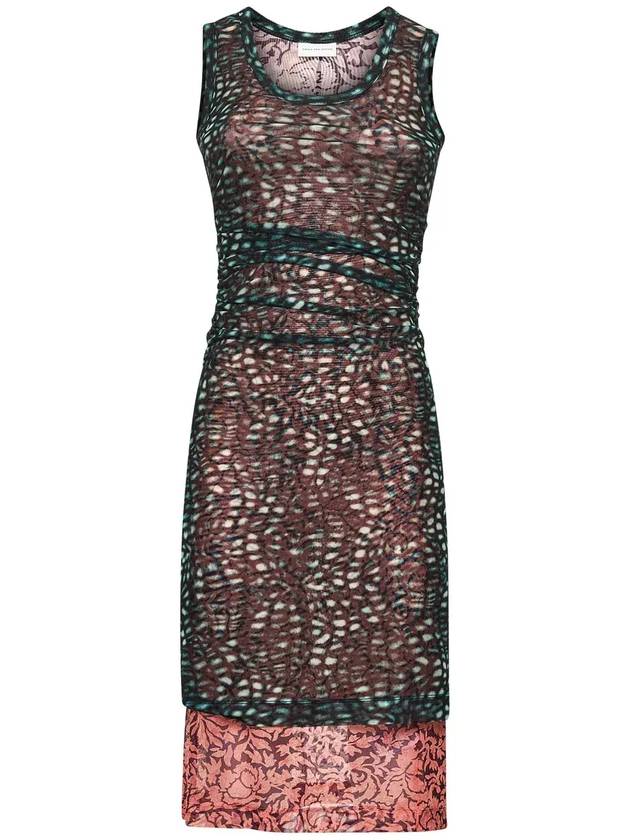 드리스 반 노튼 레이어드 슬리브리스 드레스 0111631619_612