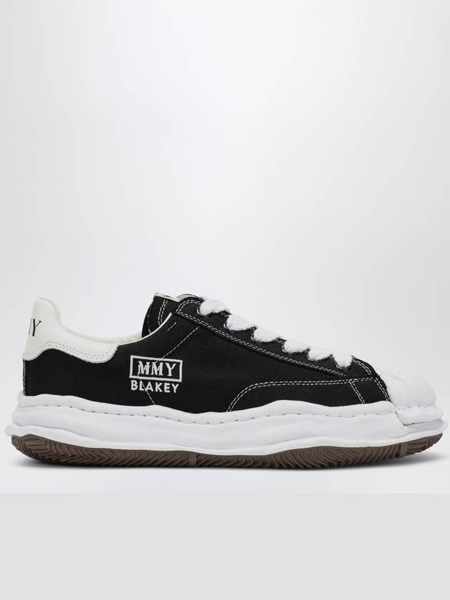 Maison MIHARA YASUHIRO Black canvas Blakey low-top sneakers