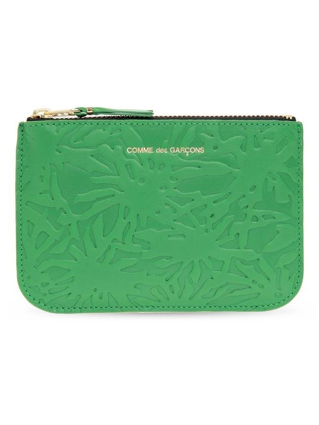 Comme des Garcons 지갑 올오버 엠보싱 지퍼 지갑