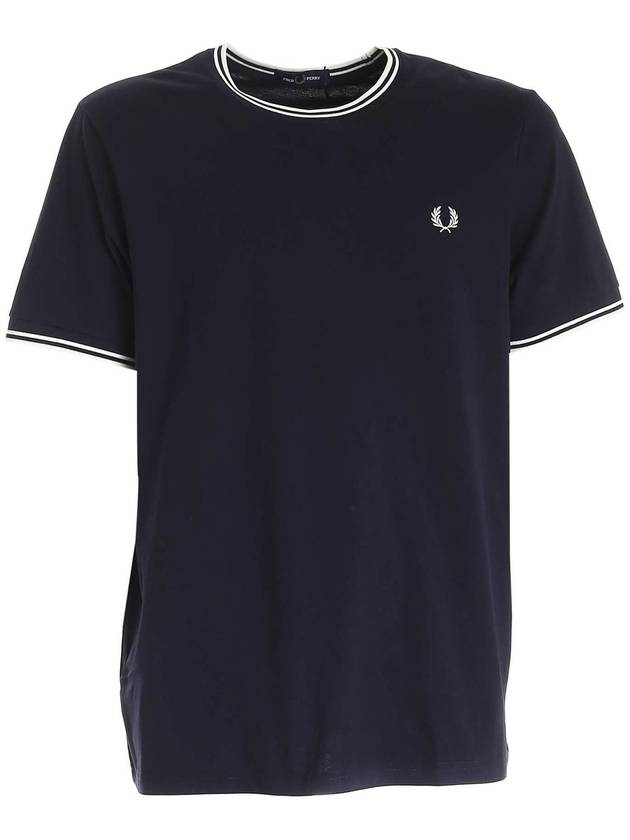 Fred Perry Twin Tipped T-shirt in blue
