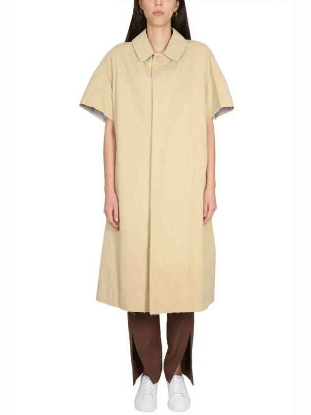 Jejia 트렌치 코트 콘트라스트 백 디테일 JDPS23CO02_0124351435