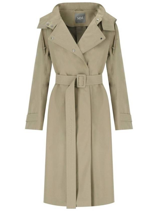 맥스 마라 모리아나 벨티드 트렌치 코트