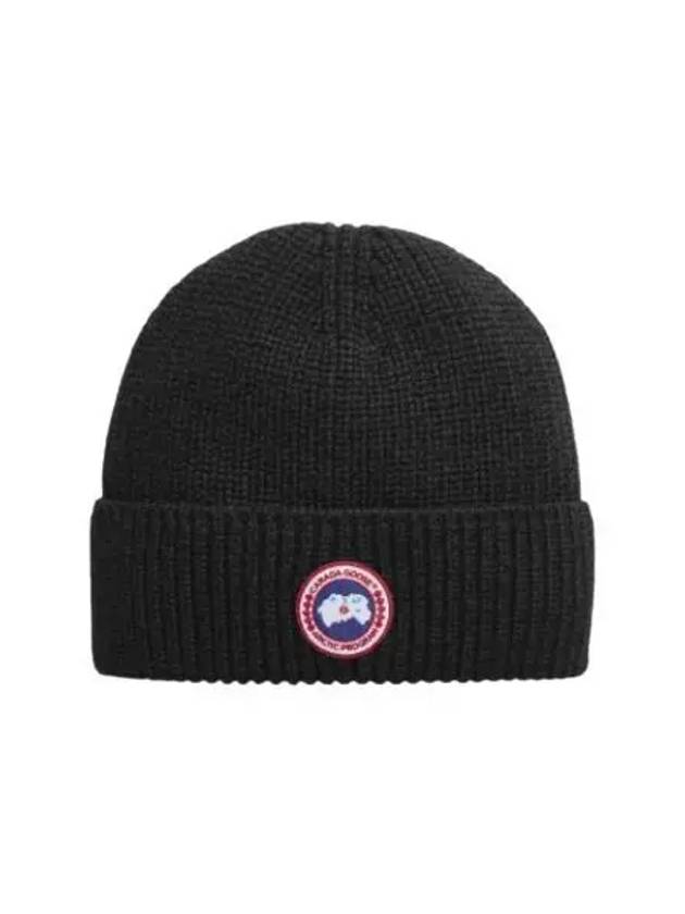 캐나다 구스 립 토크 블랙 Canada Goose Rib Toque Black