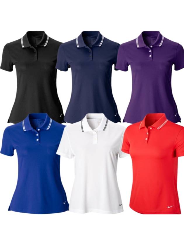 나이키 골프 카라티 빅토리 솔리드 셔츠