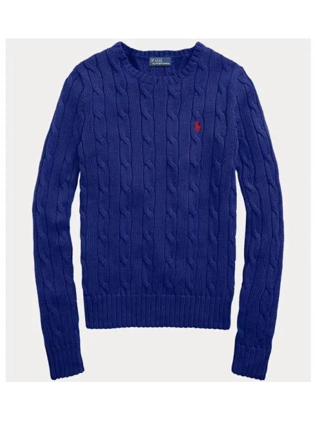 POLO RALPHLAUREN 폴로 랄프로렌 포니로고 자수 케이블 니트 211891640006