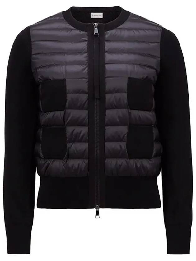 몽클레르 패딩 울 집업 가디건 9B51000 A9018 999