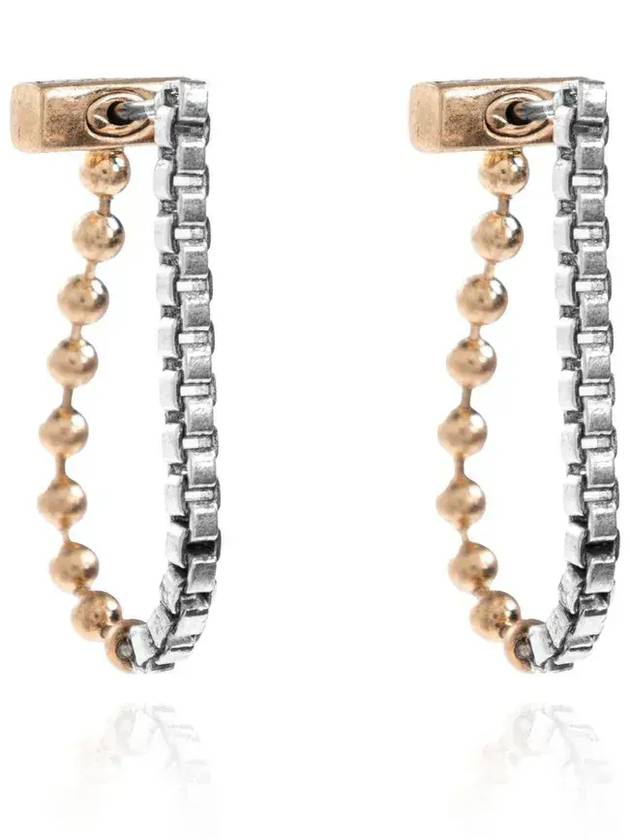 올세인츠 모던 체인 후프 이어링 37420864MUL_979