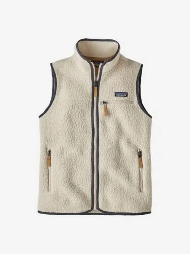 W 파타고니아 레트로 파일 플리스 베스트 펠리칸 W Patagonia Retro Pile Fleece Vest Pelican