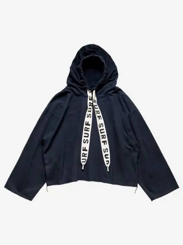 캐피탈 플리스 캣피쉬 서프 후드 스웨트셔츠 네이비 Kapital Fleece Catfish Surf Hood Sweatshirt Navy