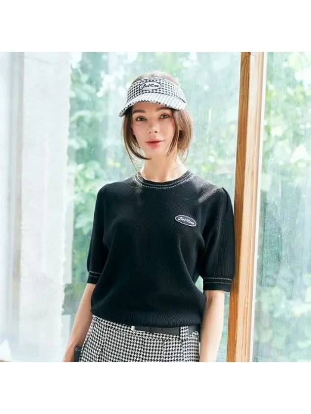 와플 라운드 블랙