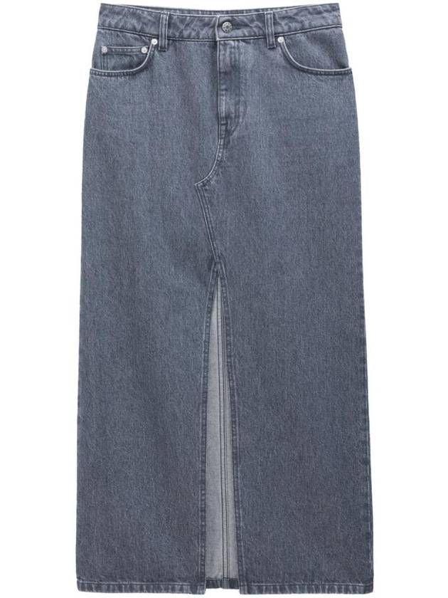 필리파케이 여성 SLIT DENIM LONG 스커트 3038455